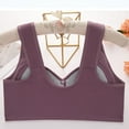 thumbnail image 6 of MDUKONU Bras for Women Women's Beauty Back Smoothing Minimizer Bra Purple 42, 6 of 10