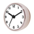 thumbnail image 2 of kowaku Wall Clock Small Digital Waterproof Bathroom Clock Silent Battery Operated Suction Cup Sturdy PP PVC Material Compact Easy Reading Face Suitable for Kitchen Toilet Home Hotel White, 2 of 7