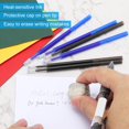 thumbnail image 4 of shiyou-Erasable Gel Pen Refills, 24 Pcs Gel Ink Pens Refills Press Click Pen Fine Point 0.5mm Retractable Pens for Planner Writing Painting, Blue, 4 of 4