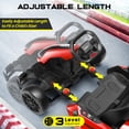 thumbnail image 5 of VIBESPARK 24V 7AH Electric Go Kart for Big Kids, Up to 8.5 MPH Drift Go Kart Car with Adjustable Seat, 2*150W Powered Ride on Car, Drift/Sport Modes, Bluetooth, Red, 5 of 10