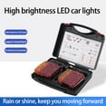 thumbnail image 5 of shyuyusa 2pc Wireless Tail Lights For Trailer,New Led Magnetic Towing Tail Light,Magnetic Wireless Tail Lights Kit,Rechargeable Wireless Trailer Led Lights,For Truck,Rv,Camper,Boat,Caravan, 5 of 9