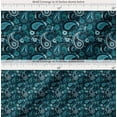 thumbnail image 2 of Soimoi Cotton Voile Fabric Floral & Paisley Print Fabric by The Yard 42 Inch Wide, 2 of 7