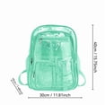 AZXY Multi-Color Clear Thickened PVC Mini Backpack, Waterproof Portable ...