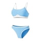 thumbnail image 5 of Bikini de Cintura Alta Bikini Deportivo de Mujer con Correas de Hombro Ajustables Traje de Baño de Alto Soporte Totalmente Cubierto, 5 of 7