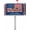 Blue, Red, White21x18 in, variant on 4th of July Mailbox Cover Magnetic Wraps, Stars and Stripes 250 Years Anniversary Mailbox Covers Large Size 21x25.5 Inch Mail Wrap Post Letter Box Decoration for Outdoor Garden Yard