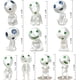 thumbnail image 4 of 10 estatuas de elfos de árbol Blu-ray (altura de 2,8 a 3,8 cm), mini elfos de árbol luminosos de resina, solemnes y encantadores, adecuados para la decoración interior y exterior del hogar y el jardí, 4 of 5
