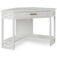 thumbnail image 1 of Leick Corner Computer Desk in White, 1 of 10