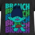 thumbnail image 3 of Trolls - Branch Stacked - Toddler & Youth Girls Short Sleeve Graphic T-Shirt, 3 of 5
