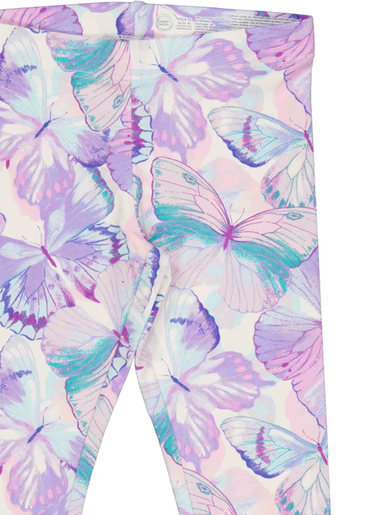 Wonder Nation Girls Kid Tough Leggings, Sizes 4-18 & Plus