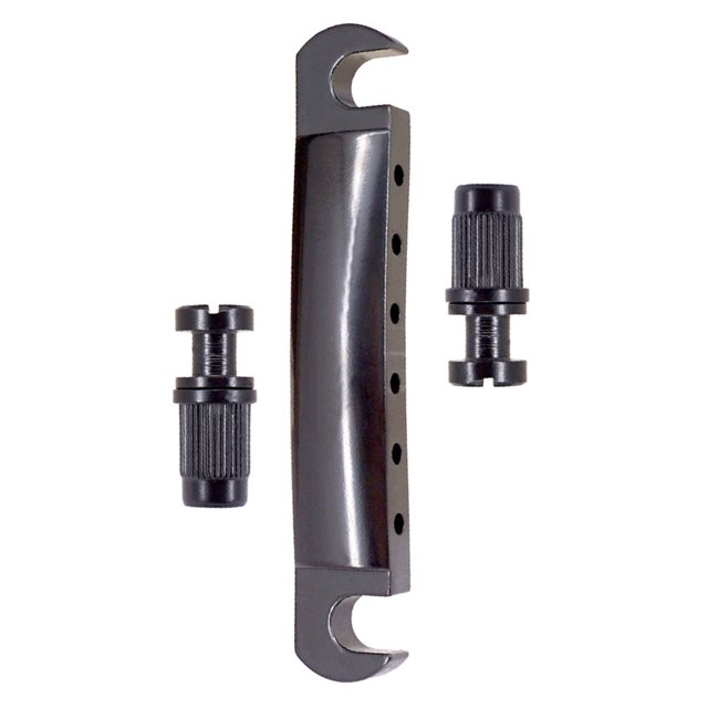 STARTIST 1 Ensemble 6 Cordes Pont de Guitare Électrique pour Guitare LP Noir