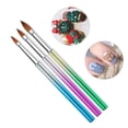 thumbnail image 3 of de dibujo de uñas de , pinceles pa decoración de uñas, pincel delineador pa decoración de uñas, bolígrafo de dibujo de pintura shamjiam Cepillo de uñas de gel UV, 3 of 7