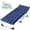 Blue Tanning Cot (5 fold), variant on ABORON Camping Cot with 2 Sided Thick Pad, Cots for Sleeping, Folding Bed Cot 880LBS(Max Load) Comfortable Lightweight with Carry Bag