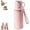 Pink, variant on 2 In 1 Stainless Steel Vacuum Insulated Bottle With Lidded Cup, 600ml/20.3oz Wide Mouth Design for Travel and Gym, Leakproof 316 Stainless Steel