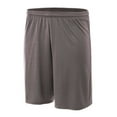 thumbnail image 5 of A4 Power Mesh Practice Short For Men in Graphite | N5378, 5 of 5
