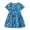 772Blue1562, variant on Rggeeun Toddler Little Girls Cotton Dresses Flutter Short Sleeve Summer Dress Birthday Casual O-Neck Sundress