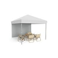 thumbnail image 2 of TROPOW 10x10 Pop Up Canopy Tent Outdoor Canopy with Removable Sidewalls Heavy Duty Commercial Instant Tent Shelter (White, 1-Sidewall), 2 of 7