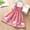 Red, variant on TAIAOJING Baby Toddler Girls Dress Summer Girls Sleeveless dress Plaid Floral Princess Dress Kids Sundress 18-24 Months