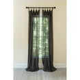thumbnail image 2 of Classic Linen Rod Pocket Single Curtain Panel Dark Grey 52"x84" 84 Inches, 2 of 5