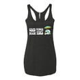 thumbnail image 2 of Wild Bobby Good Vibes High Tides Streetwear Women Tri-Blend Racerback Tank Top, 2 of 6