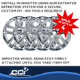 thumbnail image 5 of Coast to Coast International IMP484X Ws 21-22 Durango Chrm 20' 10 Spk Fits select: 2021-2022 DODGE DURANGO GT, 2023 DODGE DURANGO R/T, 5 of 5