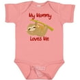 thumbnail image 3 of Inktastic My Mommy Loves Me Sloth Boys or Girls Baby Bodysuit, 3 of 5