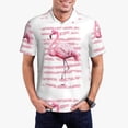 thumbnail image 5 of Wukai Flamingo Men’s Polo Shirts,Quick-Dry Athletic Shirt,Classic Fit Shirts-Medium, 5 of 8