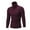 Wine, variant on Fesfesfes Sweater for Mens Fall Winter Casual Long Sleeve Sweater Turtleneck Solid Color Pullover Sweaters Tops