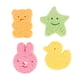 thumbnail image 4 of EeaseMX 4 esponjas de baño de pulpa para bebé con forma adorable, accesorios de baño para bebés y niños., 4 of 7
