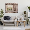 thumbnail image 2 of The Stupell Home Decor Simple Things Rustic Barn Window Distressed Photograph, 2 of 6