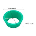 thumbnail image 2 of unbranded 2Jgo Tapón De Goma Verde Para Embudo De Laboratorio Con Conexión, 2 of 8