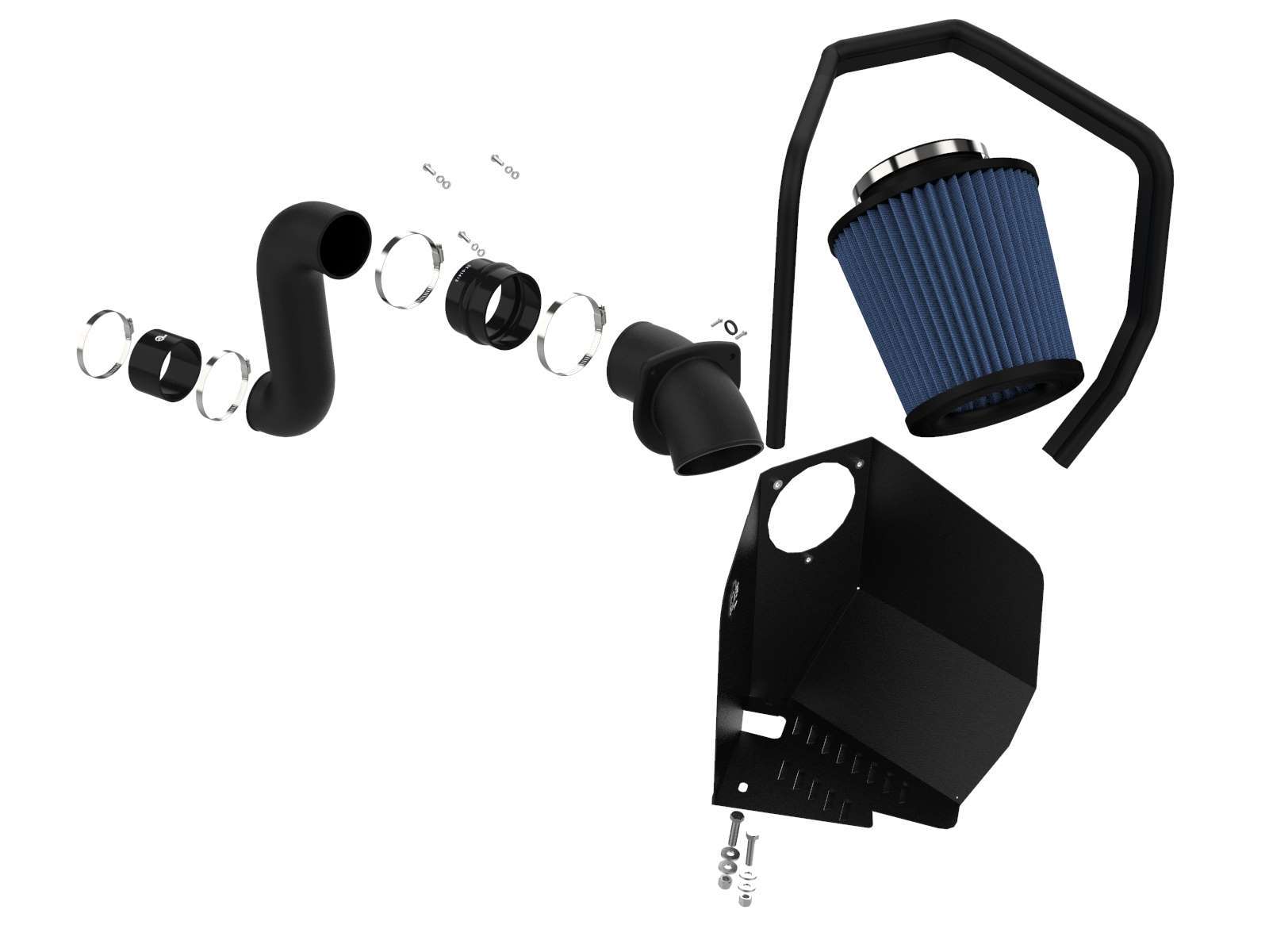aFe Power Magnum FORCE 54-10412 Dodge Diesel Trucks 03-07 L6-5.9L (td) Performance Intake System (Oiled, 5-Layer Filter) Fits select: 2003-2007 DODGE RAM 2500, 2003-2007 DODGE RAM 3500