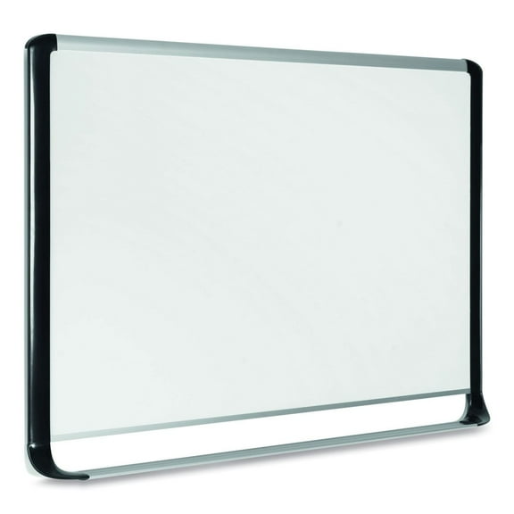 MasterVision MVI050201 Gold Ultra 48 in. x 36 in. Aluminum Frame Magnetic Dry Erase Board - White/Black