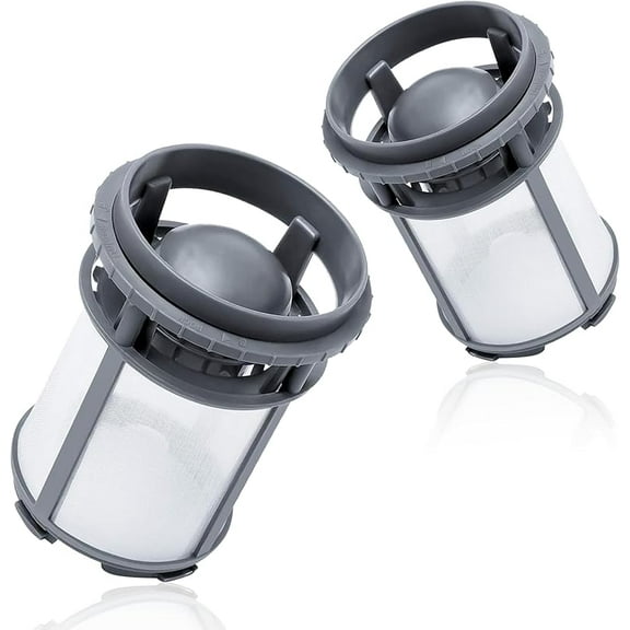 W10872845 Dishwasher Pump Filter Cup (2 Pack) Replacement for Whirlpool Kenmore Amana Kitcheniad Dishwasher Replaces 8579307 AP6030094 W10056425 W10056426