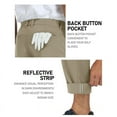 thumbnail image 4 of Golf Pants Men Stretch Dress Lightweight Business Casual Waterproof Hiking Quick Drying Work Pants, 4 of 5