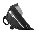 thumbnail image 4 of Sywqhk Alforja de tubo superior impermeable para teléfono con pantalla táctil y marco delantero para bicicleta (negro) Sywqhk Alta Calidad, 4 of 9