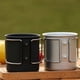thumbnail image 4 of Sonducket Taza de té de aleación de aluminio, taza plegable ligera, tazas de cocina portátiles, pícnic al aire libre, senderismo, viajes, Kits de desorden para acampar Plata, 4 of 6