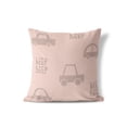 thumbnail image 2 of Beep Match Pink Throw Pillow, 2 of 4