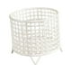thumbnail image 5 of Cesta redonda de alambre de metal para almacenamiento en la encimera de la cocina, organizador resistente para Blanco, 5 of 9