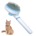 thumbnail image 1 of Peine para quitar el pelo de mascotas, cepillo autolimpiante para masaje de mascotas, 1 of 6