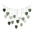thumbnail image 2 of Macrame Wall Hanging,Leaves Woven Tapestry, Feather Handmade Tassels Boho Wall Decor,Leaves Art Decorations for Nursery Bedroom Living Room Apartment Home Backdrop, 2 of 5
