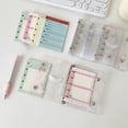 thumbnail image 2 of MOMOJIA Multipurpose Clear PVC Flexible Rings Binder Cover for Diaries Planners and Note, 2 of 18