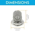 thumbnail image 5 of Magnetic Pen Holder Clips Refrigerator Magnet Pen Marker Clip Holder, Fridge Whiteboard Erase Board Bulletin Board Map Accessories (3), 5 of 7