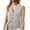 Dark Gray, variant on WENWU Women's Casual Sleeveless Knitted V Neck Button Ribbed Sweater Sleeveless Top Sweater Vest Buttons