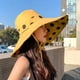 thumbnail image 4 of Sombrero de pescador con protección solar UV, ala ancha, gorra de playa de verano, 4 of 5