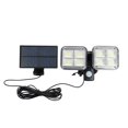 thumbnail image 1 of lampara solar Irfora 120 LED Tipo dividido Luz solar PIR Motion S-ensor Lámpara de pared para exteriores Control de iluminación sensible / 3 efectos de modos de iluminación diversos / Resistencia al a Irfora lampara solar, 1 of 2