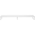 thumbnail image 2 of MotionGrey Monitor Stand Riser, 39.4 Inch Ergonomic Desk Shelf & tabletop Desktop Stand for Laptop, Computer, MacBook, Notebook, PC - White, 2 of 7