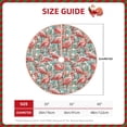 thumbnail image 2 of Sikiie Pink Flamingo Christmas Tree Skirt, Christmas Tree Decorations, Christmas Decor, Tree Mat Decoration(30-48IN)-36", 2 of 6