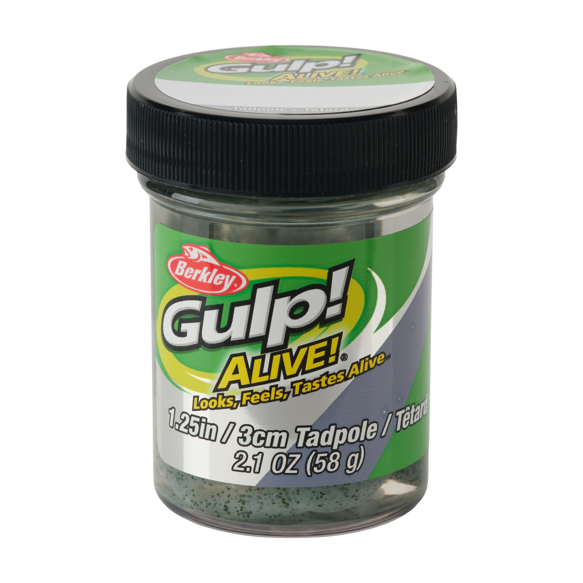 Berkley Gulp! Alive!® Tadpole, 1.25 in, Minnows, Chive (1 Count)