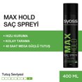 thumbnail image 2 of Syoss Max Hold Vaporisateur pour Cheveux 400 ml, 2 of 3