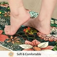 thumbnail image 5 of Kitchen Mats 2 PCS Boho Floral Kitchen Rugs Colorful Flowers Kitchen Rug Set Washable Non Slip Anti Fatigue Kitchen Rugs and Mats, 17.3"x30"+17.3"x47", 5 of 6